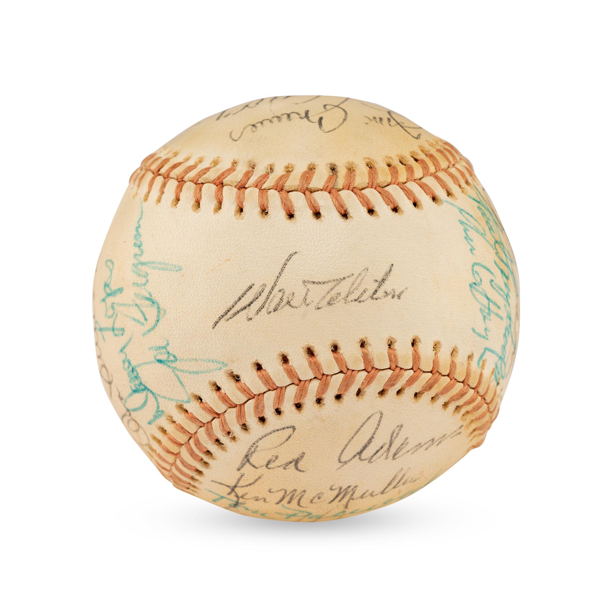 A 1975 Los Angeles Dodgers Team Signed Autograph Baseball (PSA Letter of Authenticity)