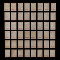 A Collection of 1951 Bowman Football Cards Including Multiple Hall of Famers and Rookies (136)