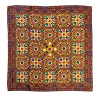 A Chanel Silk Scarf, 36" x 36".