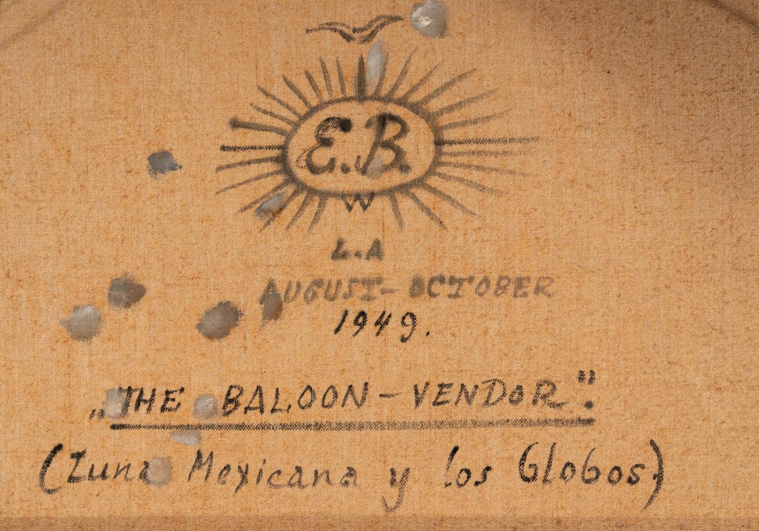 The Balloon Vendor (Luna Mexicana y los Globos) , 1949