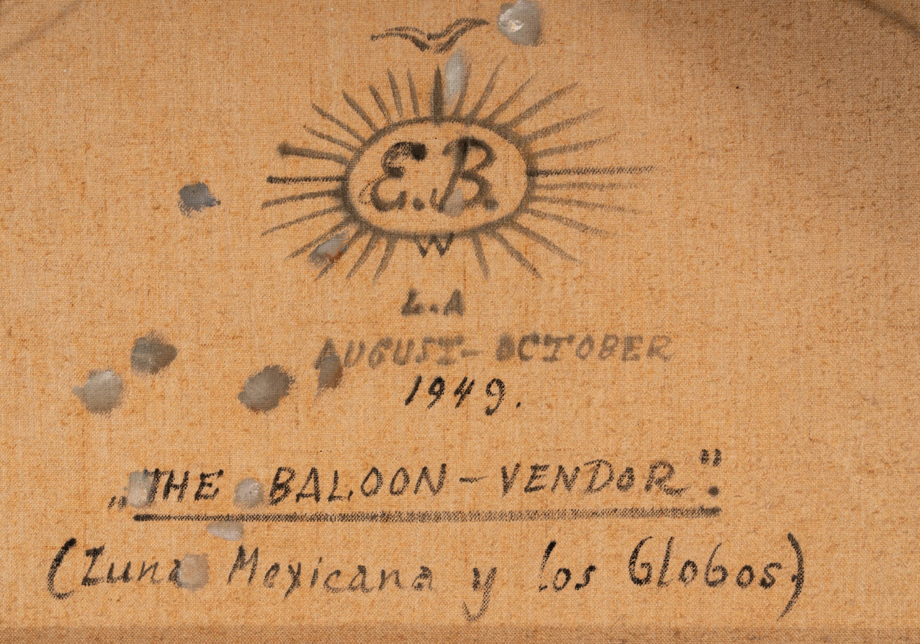 The Balloon Vendor (Luna Mexicana y los Globos) , 1949