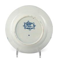 A Group of Blue and White Staffordshire Tableware