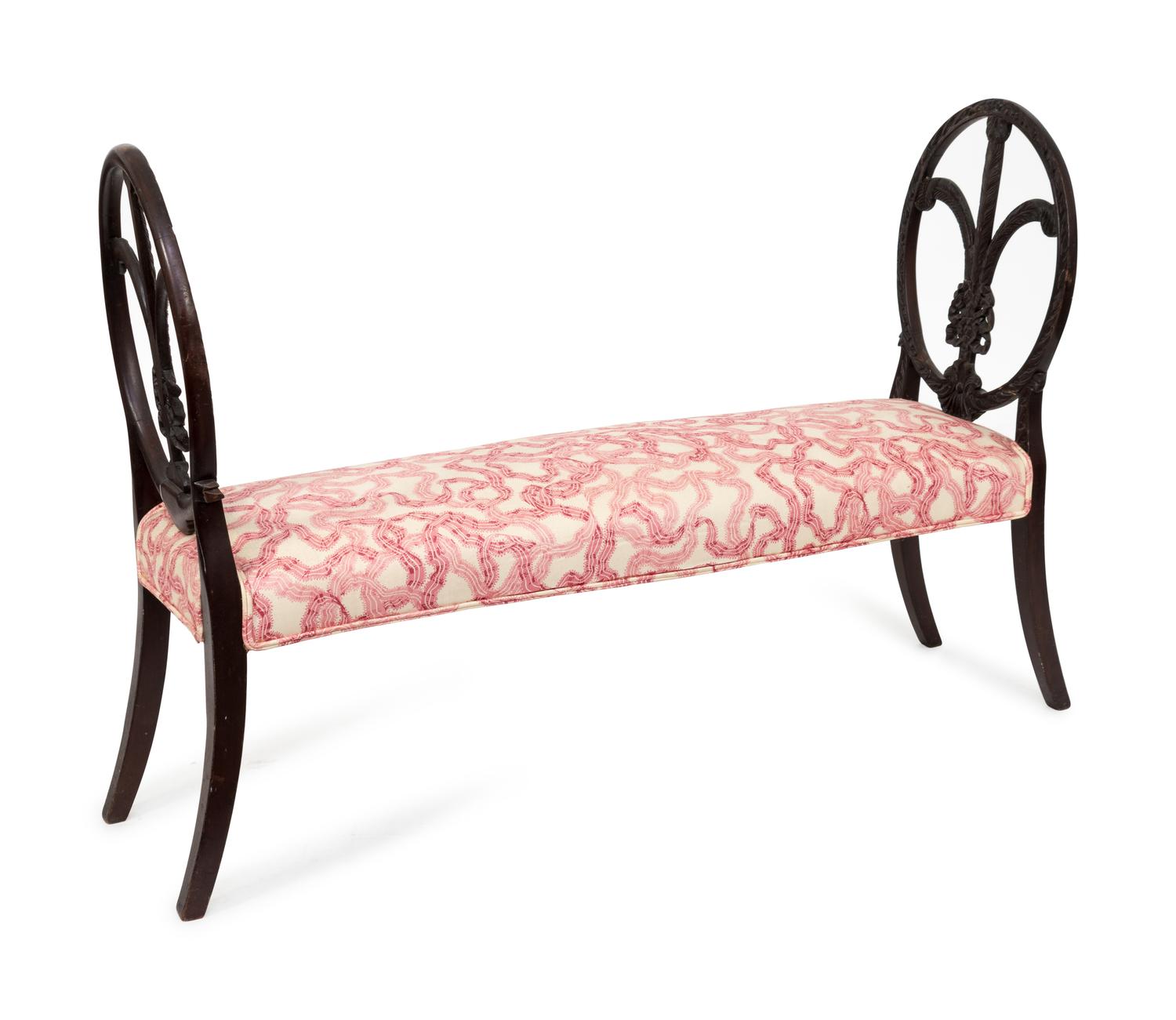A George II Style Window Bench — 19TH CENTURY