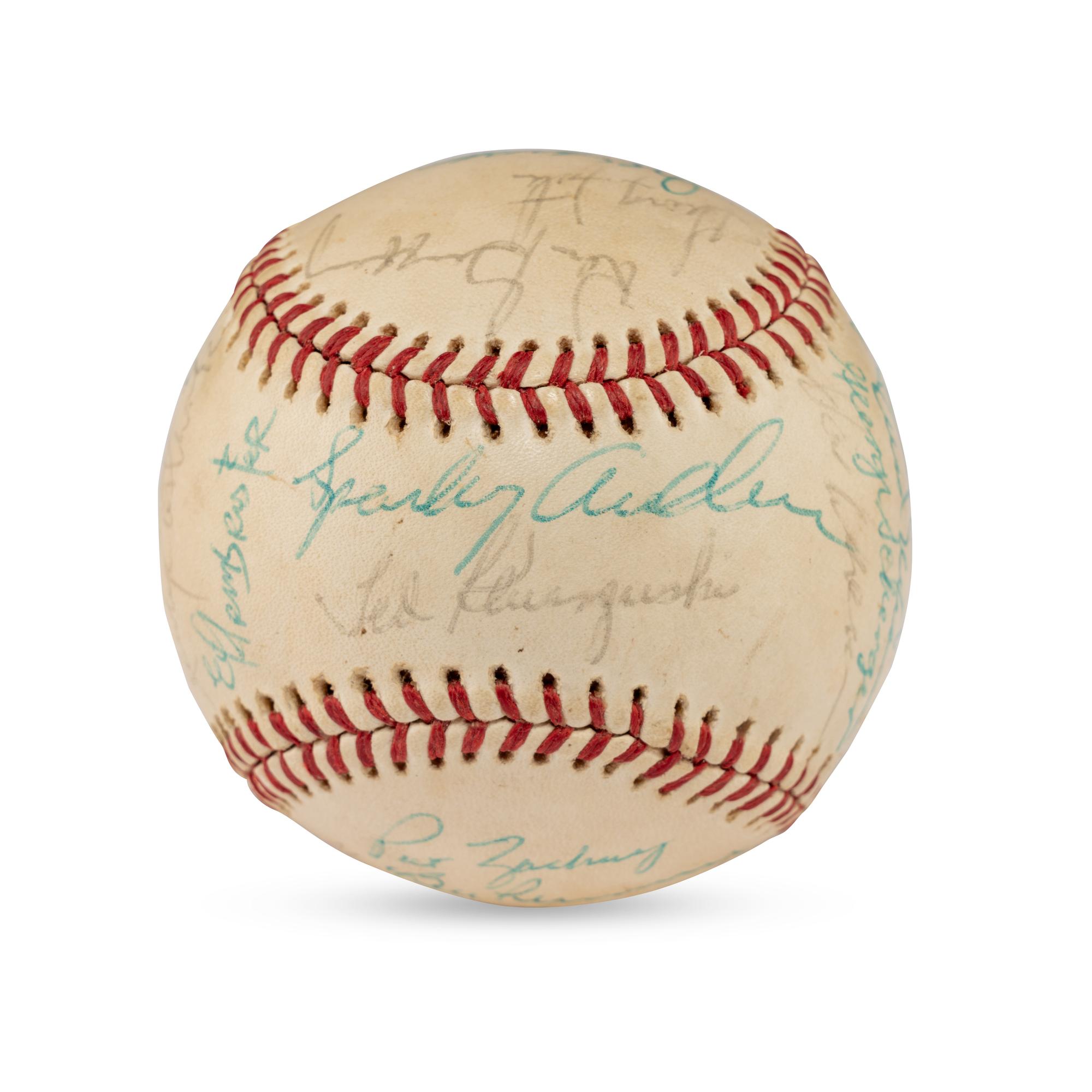 A 1976 Cincinnati Reds Team Signed Autograph Baseball