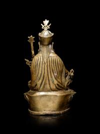 A Tibetan Bronze Figure of Padmasambhava