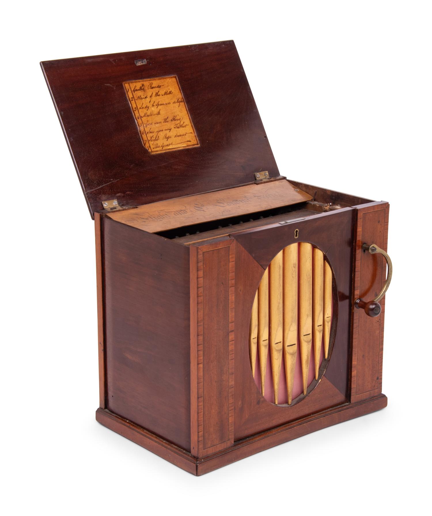 A Table Barrel Organ by Flight and Co.