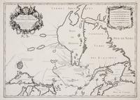 (MAP) JAILLOT, ALEXIS HUBERT. Partie de la nouvelle France. Paris, 1695