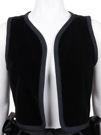 Yves Saint Laurent Rive Gauche Two-Piece Velvet Ensemble, 1970s