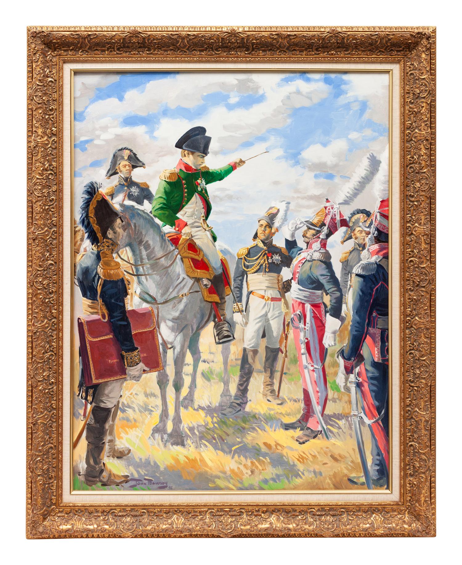 Napoleon Orders His Lancers to Attack