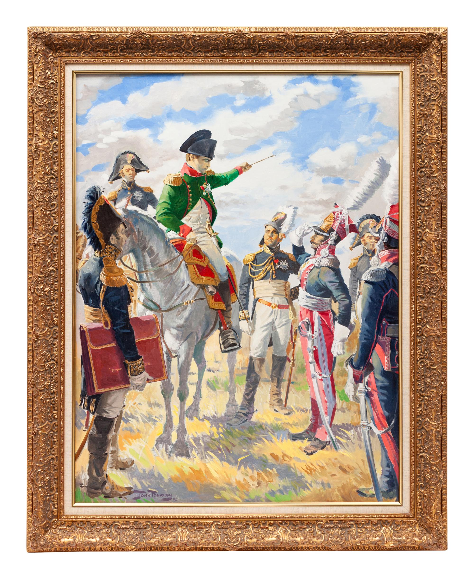 Napoleon Orders His Lancers to Attack