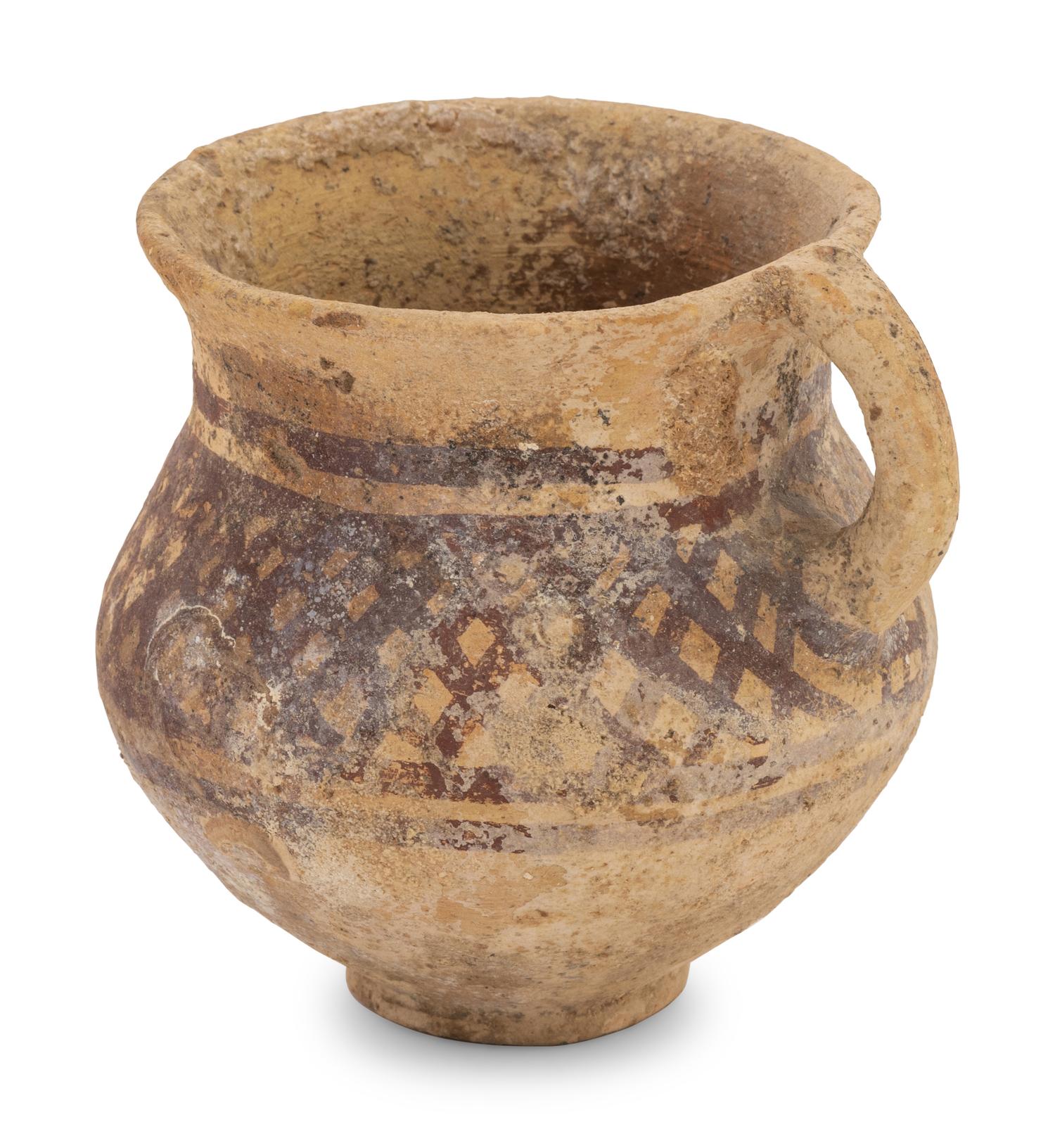 A Tepe Sialk Painted Pottery Cup