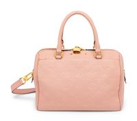 LOUIS VUITTON, PINK EMPREINTE SPEEDY BANDOULIERE 25 NM