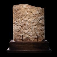 A Neoclassical Marble Relief Fragment with Janus