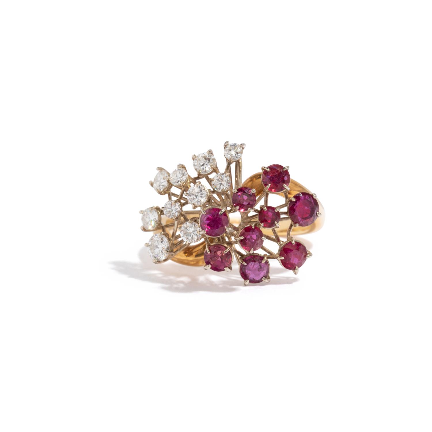 RUBY AND DIAMOND RING