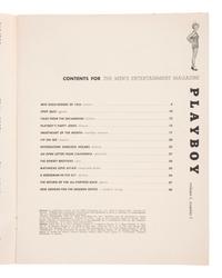 [MONROE, Marilyn (1926-1962)]. Playboy . Vol. 1, No. 1. Chicago, IL: HMH Publishing Co., December 1953.
