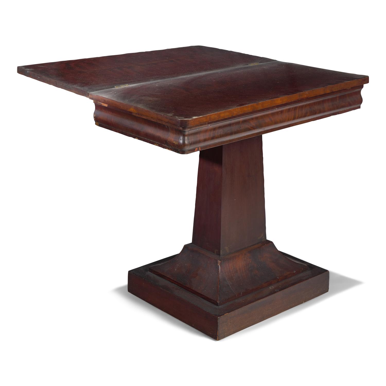 A Classical Mahogany Card Table