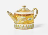 A Small Wedgwood Victoria Ware Teapot, UK, 1880s