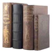 [NATIVE AMERICANA]. A group of four 19th century ethnographic works, comprising: