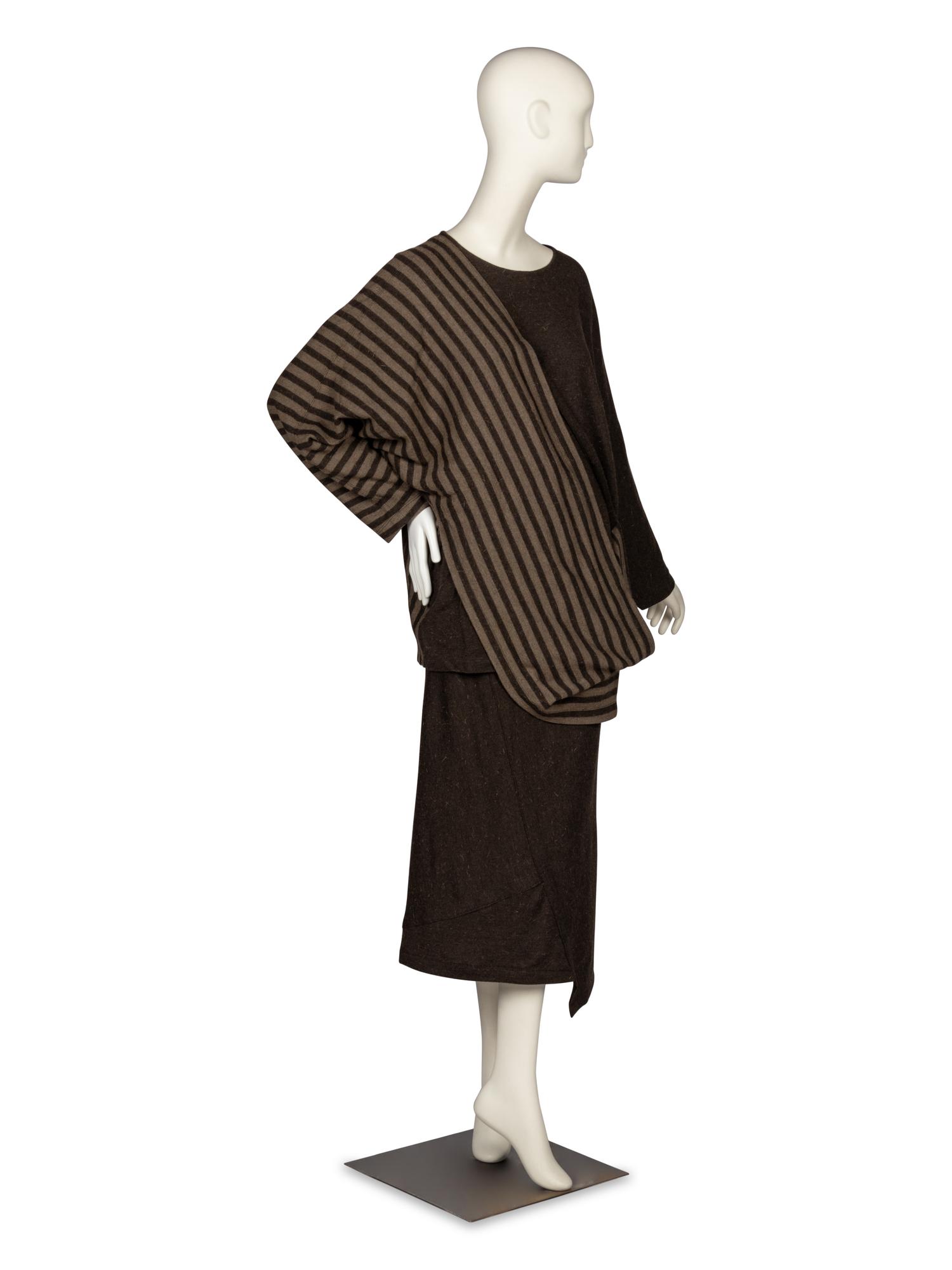 Issey Miyake, Wool Knit Ensemble, 1984