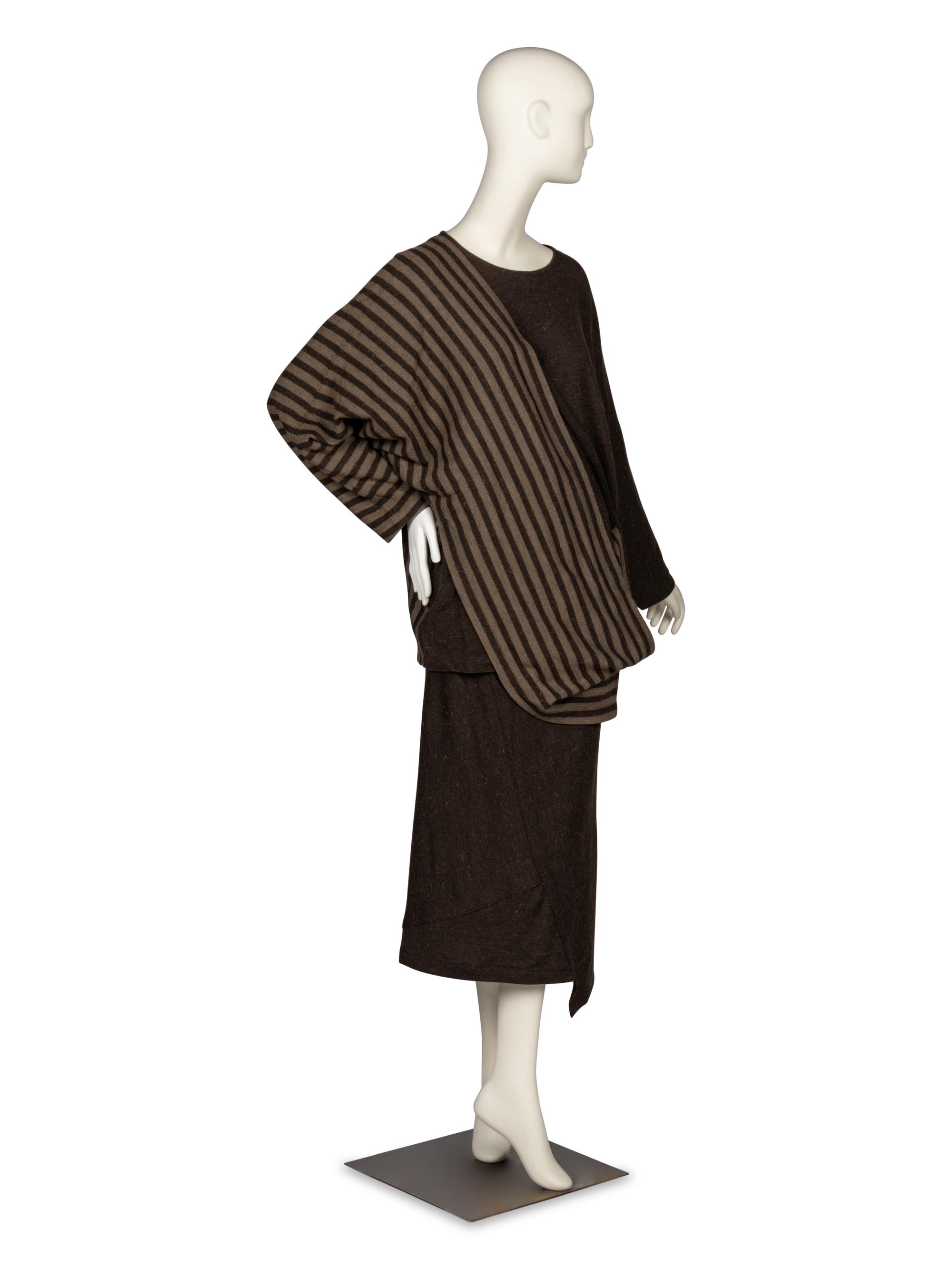 Issey Miyake, Wool Knit Ensemble, 1984