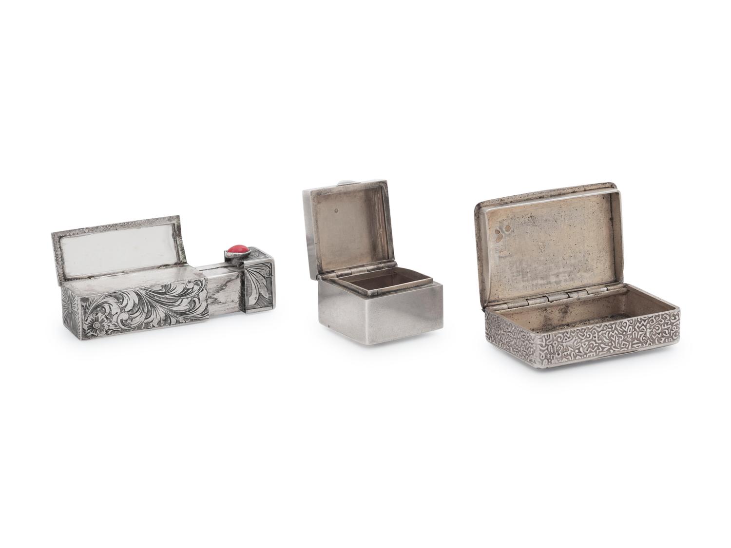 Five Silver Cases
