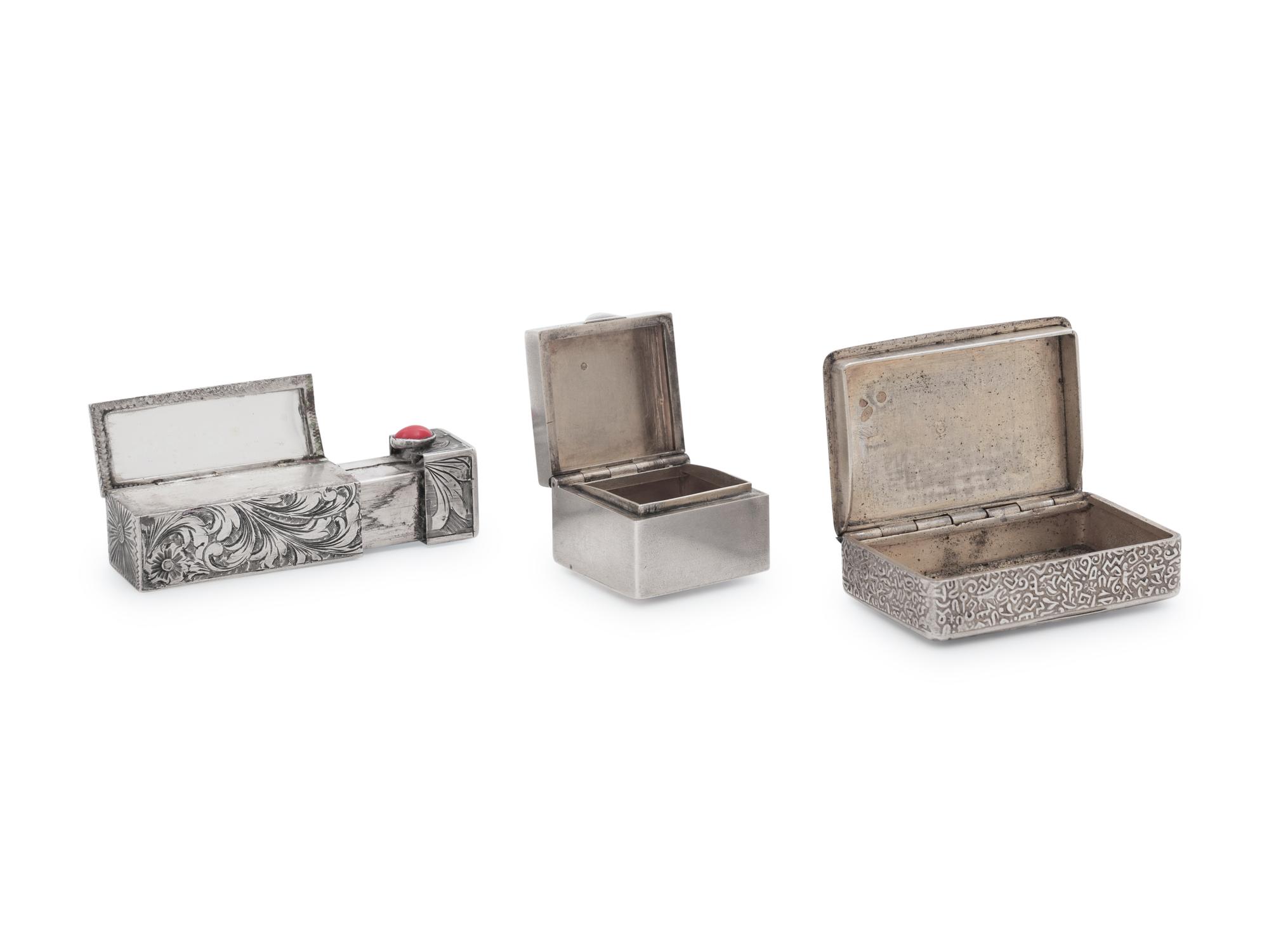 Five Silver Cases