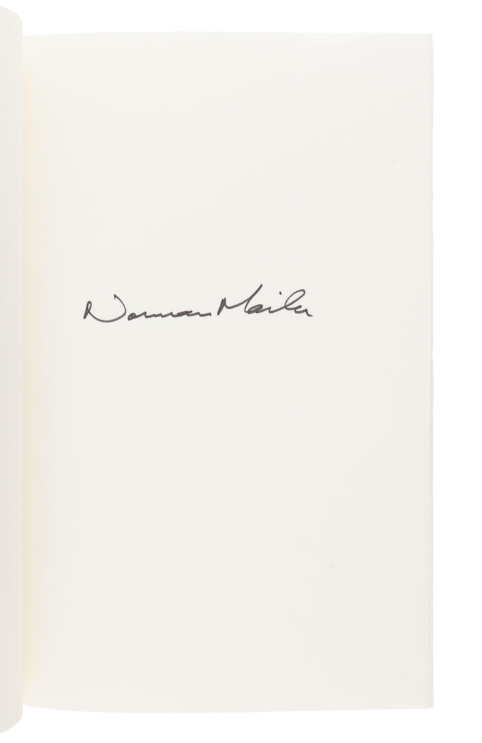 [MAILER, Norman (1923-2007)]. A group of 5 FIRST EDITIONS, comprising:
