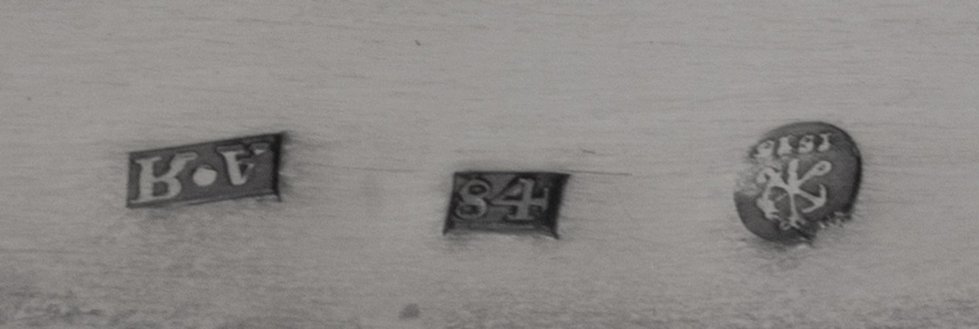 A Russian Silver Tray