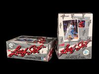 A Group of Two Unopened Boxes of 1990 Leaf Baseball Cards (Possible Frank Thomas Rookie),