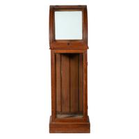 An Oak Frame Cane and Umbrella Display Case