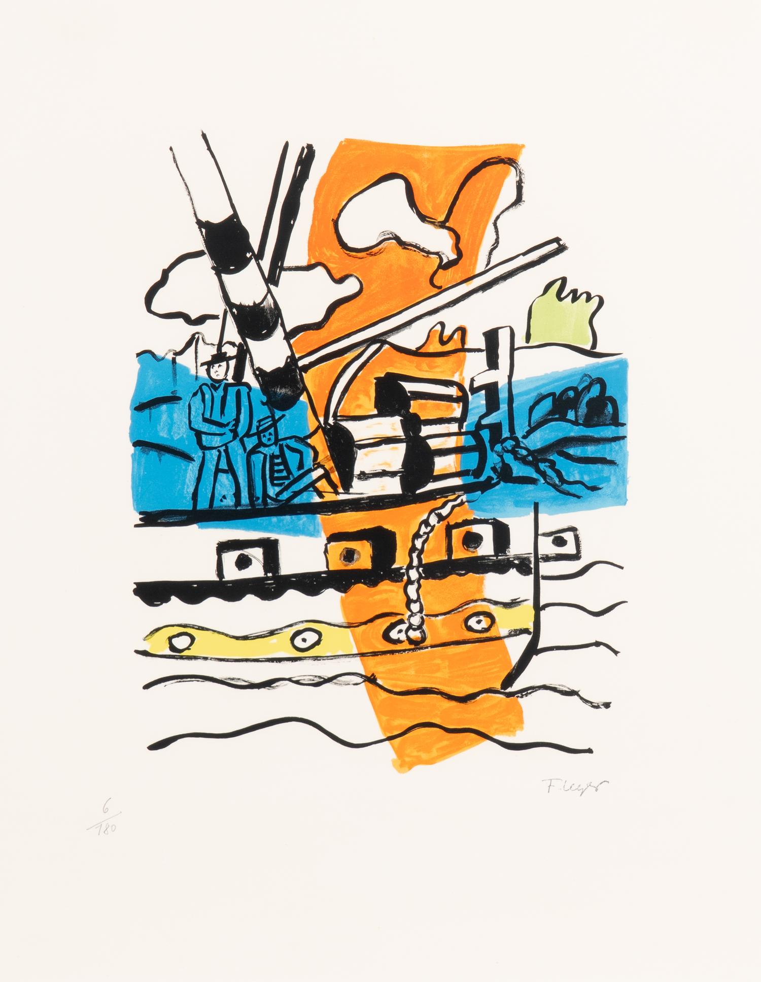 13 plates from La Ville , 1959