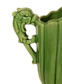 Two Green-Glazed Pottery Articles