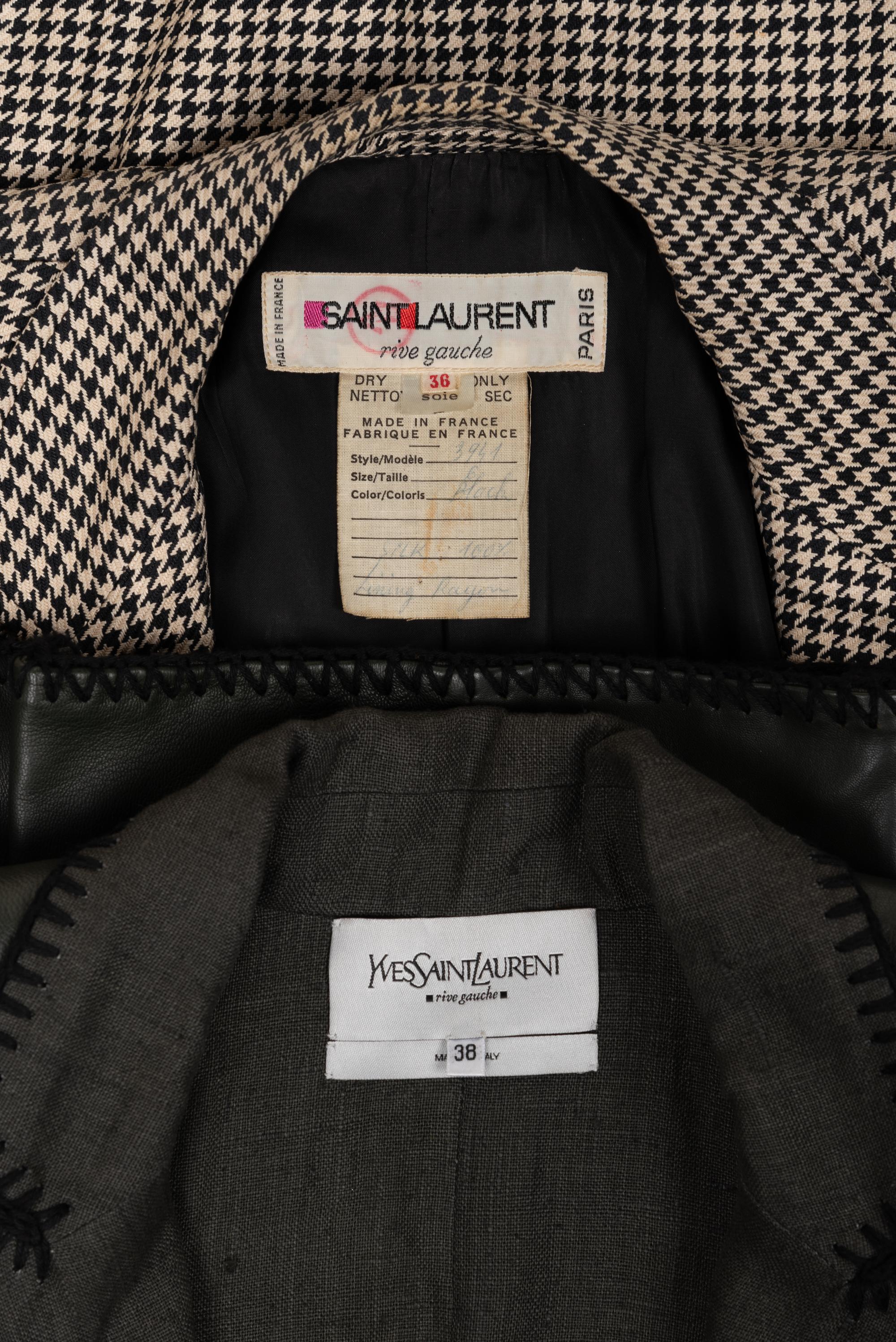 Two Yves Saint Laurent Jackets, 1990-2000s