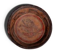 Four Maya Polychrome Bowls