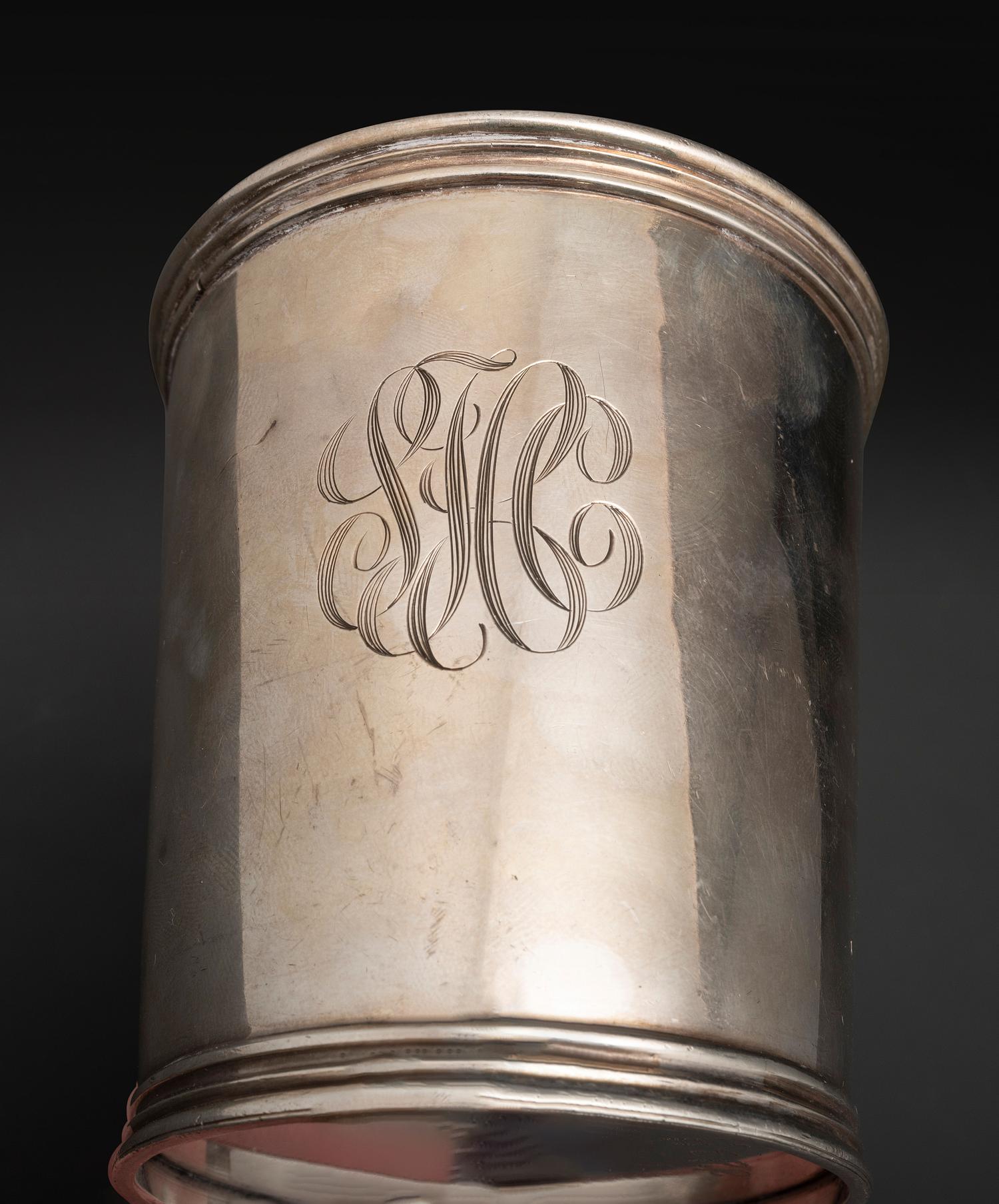 A Pair of Silver Julep Cups