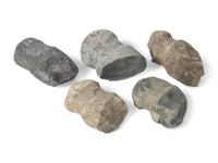 San Lazaro Pueblo Hardstone Full Groove Axe Fragments, From the Collection of Forrest Fenn