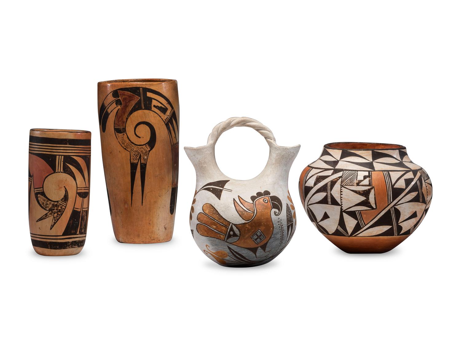 Hopi and Acoma Pottery