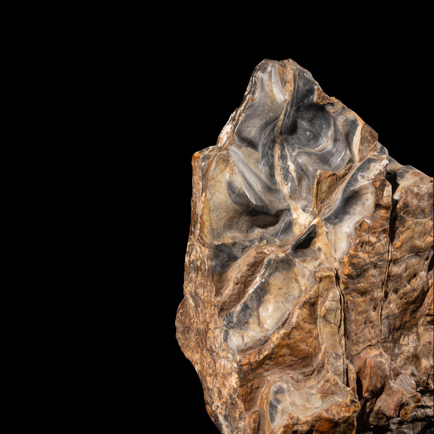 A Chinese Scholar's Rock, 20th Century 近代 賞石一座