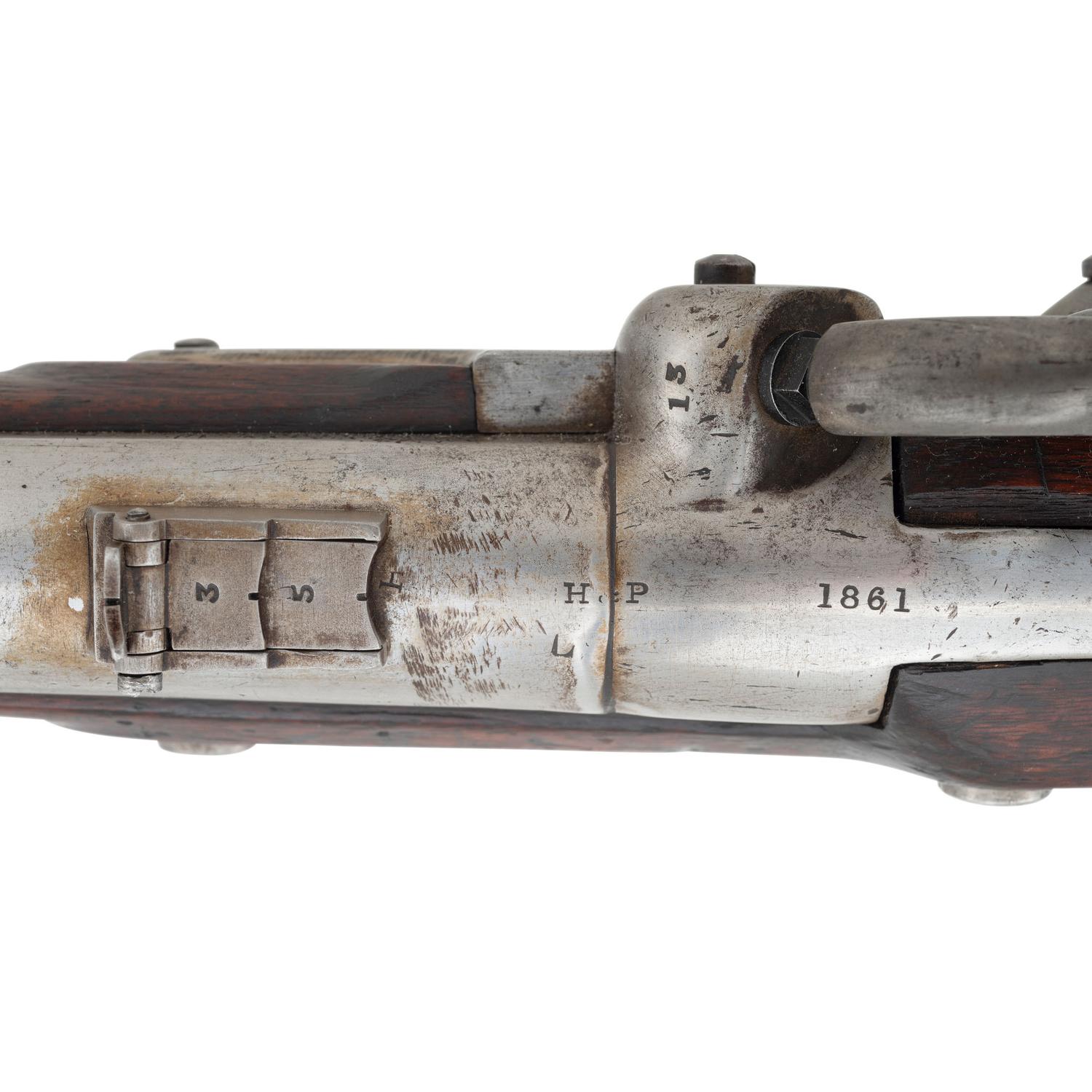 H&P Type I Alteration of a US Model 1816 Type II Musket by Wickham