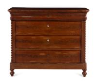 An Austrian Mahogany Chest of Drawers