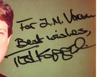 [ENTERTAINMENT] -- [SPORTS]. Autographs from actors, illustrators, and journalists, comprising: