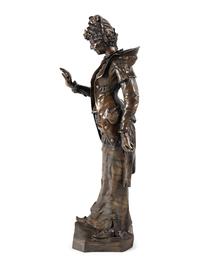 An Italian Bronze 'Mrs. Devil' Figure After Francesco Toso