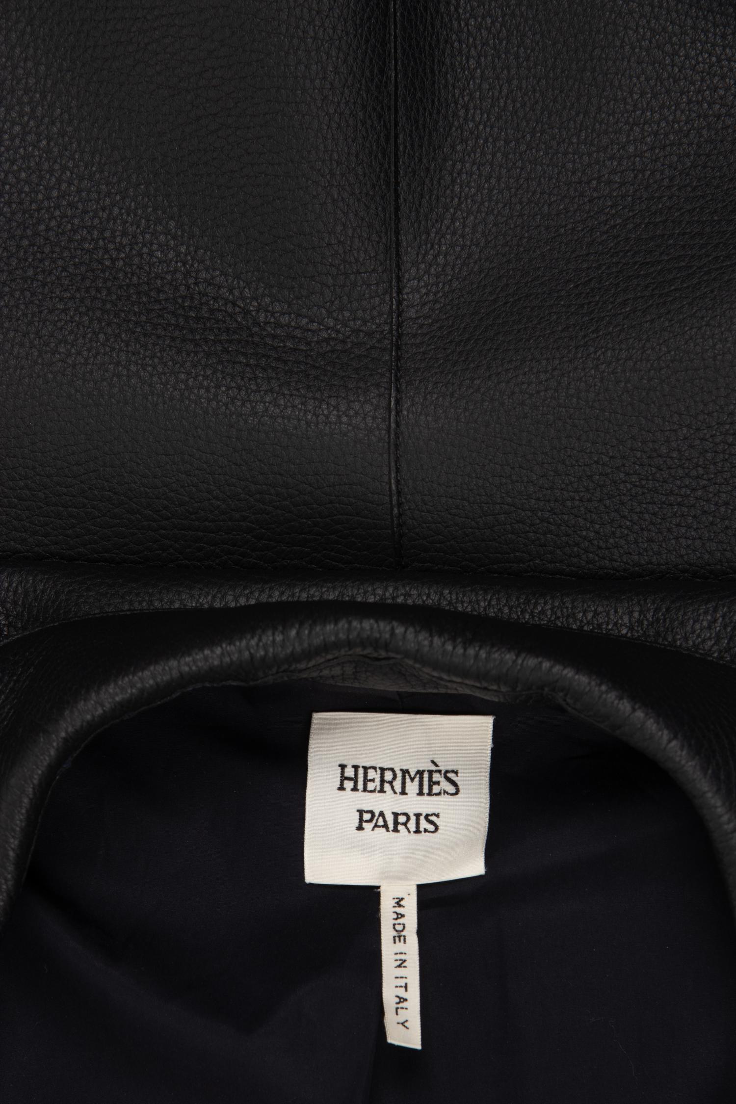 Hermès Deerskin Leather Jacket