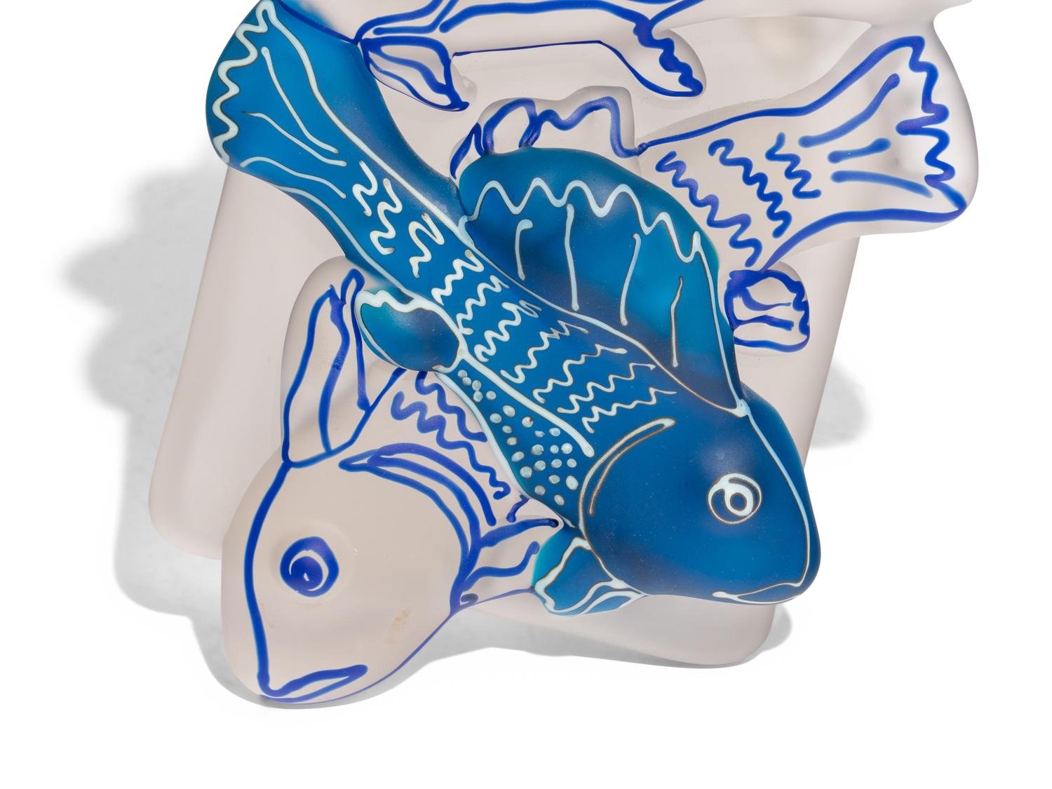 Fish plaque, 1988