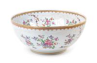 A Samson Porcelain Bowl Diameter 11 3/8 inches.