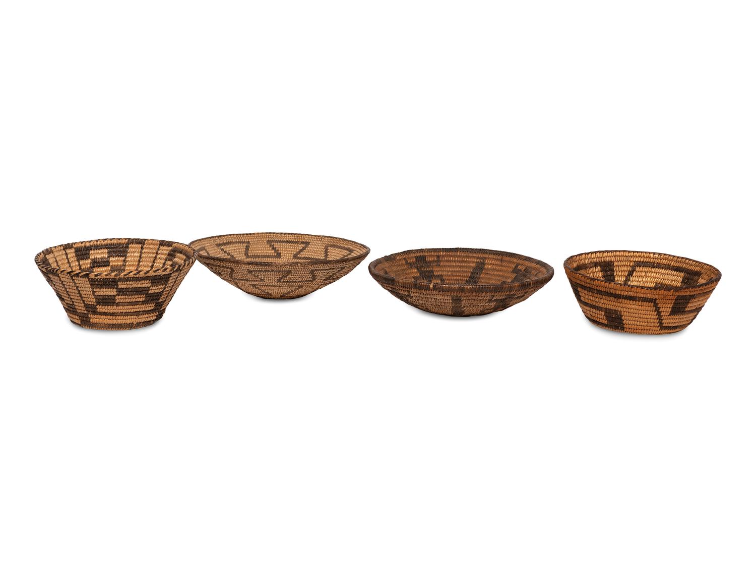 Akimel O'odham Baskets