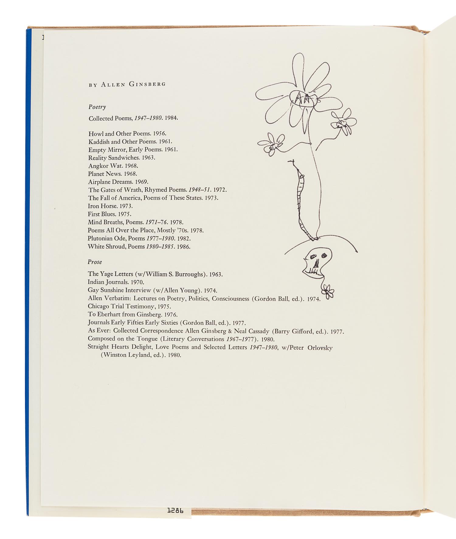 [GINSBERG, Allen (1926-1997)]. A group of 3 FIRST EDITIONS, comprising: