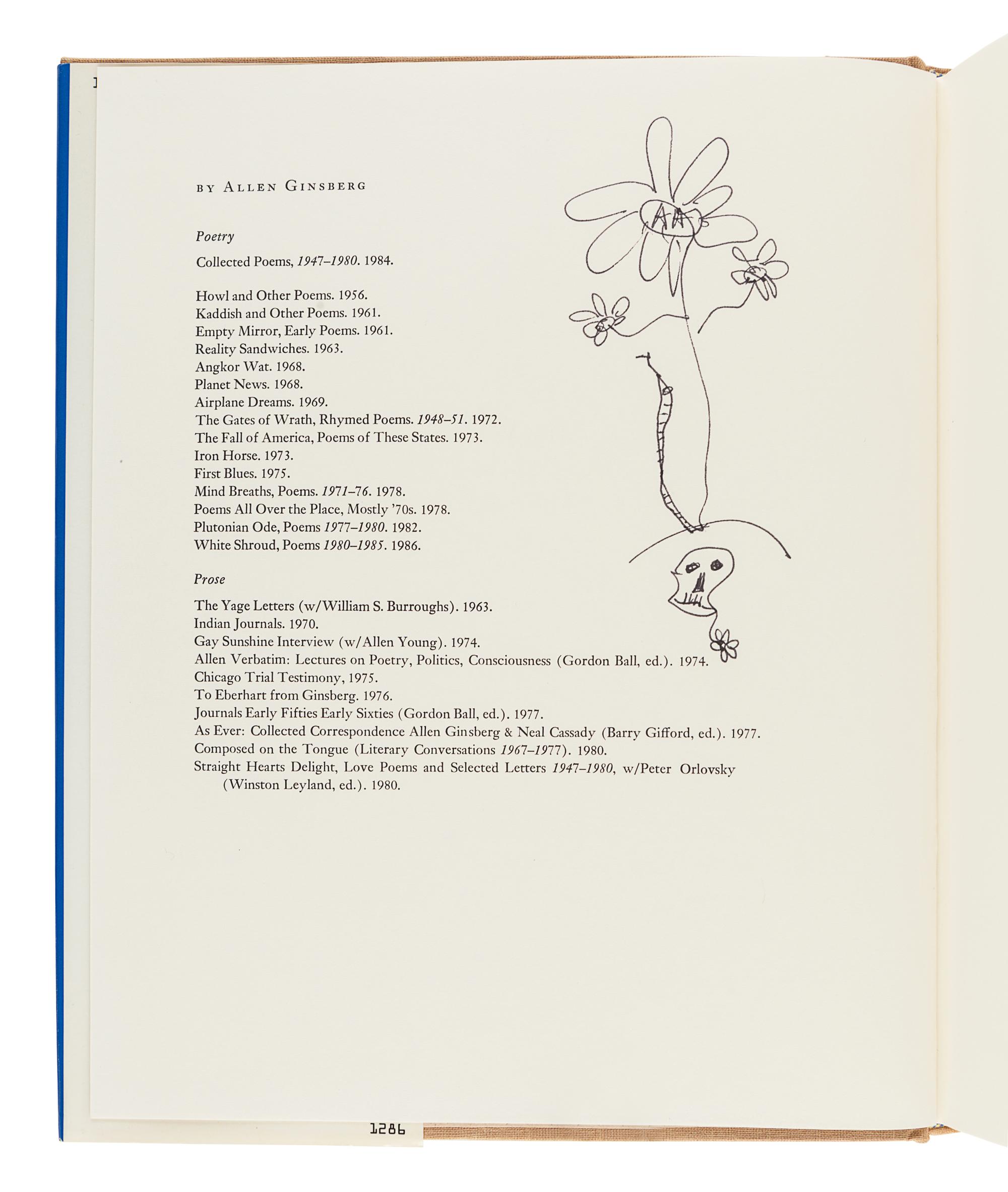 [GINSBERG, Allen (1926-1997)]. A group of 3 FIRST EDITIONS, comprising: