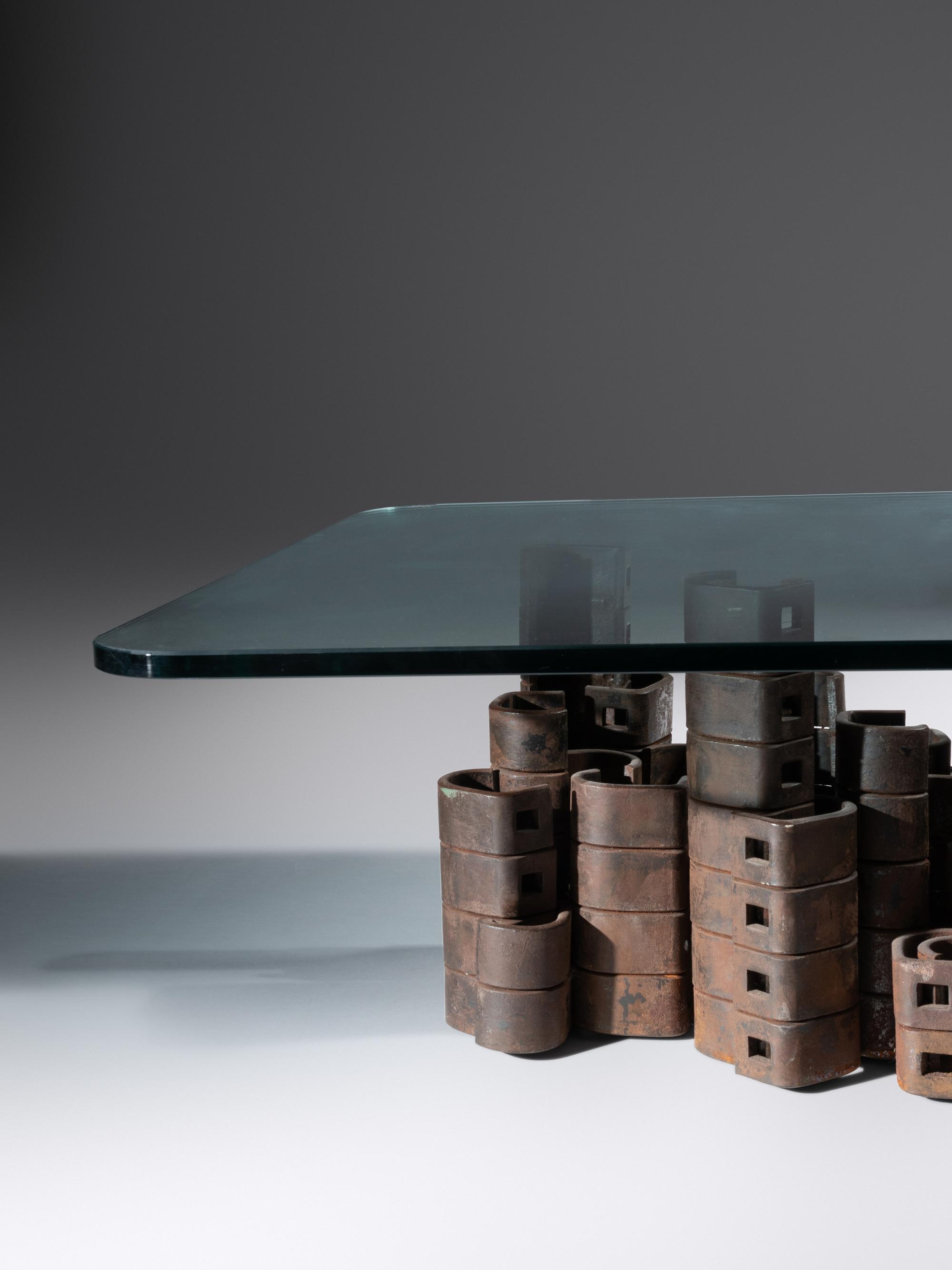 Sculptural Coffee Table, c. 1970 Susse Fondeur, France