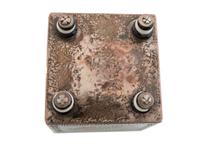Kosa in the Box, Silver and Mosaic Inlay Lidded Box